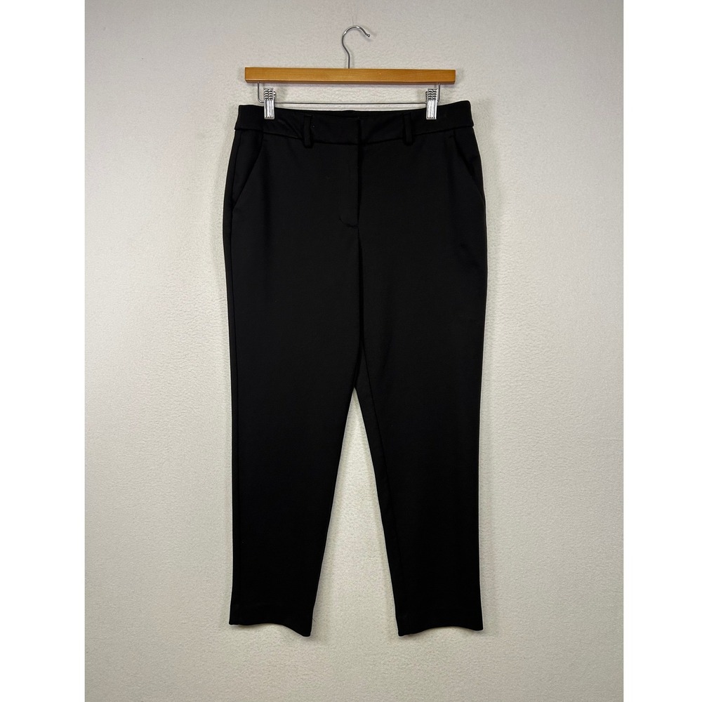 Business‎ Casual Simply Vera Vera Wang Women 10 Black Tapered Ankle Dress Pants